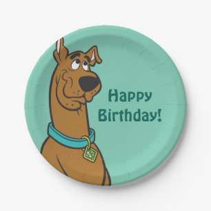Scooby-Dooの子犬の目 ペーパープレート