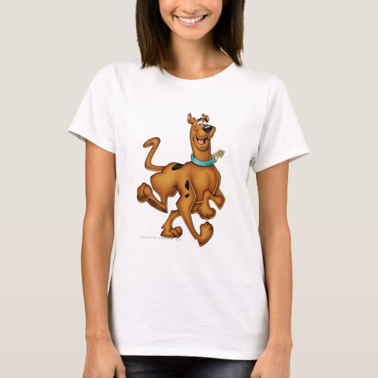 Scooby-Dooの幸せな歩行 Tシャツ (正面)