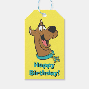 Scooby-Dooの幸せな顔 ギフトタグ