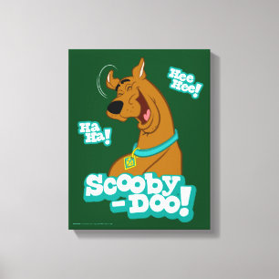 Scooby-Dooの笑うこと キャンバスプリント