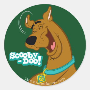 Scooby-Dooの笑うこと ラウンドシール