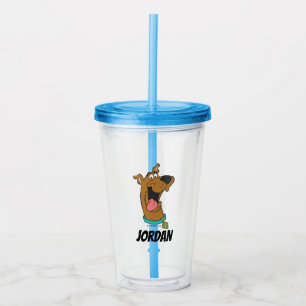 Scooby-Dooの舌 アクリルタンブラー