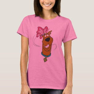 Scooby-Dooの蝶キス Tシャツ