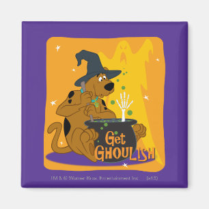 Scooby-Dooの魔法使いの大がま マグネット