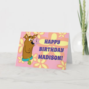 Scooby-Dooの鼻の蝶 カード