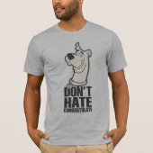 Scooby-Dooの「Do Not Hate, Guttely」図 Tシャツ (正面)