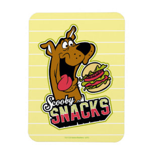 Scooby-Dooの「Scooby Snacks」ロゴ マグネット