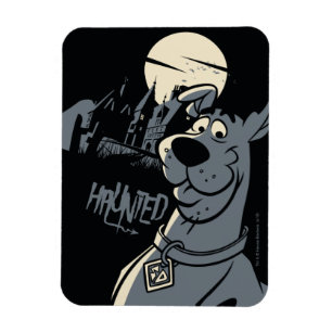 Scooby-DooのNoir幽霊のよく出るな大邸宅のグラフィック マグネット