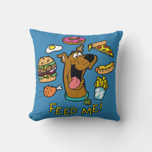 Scooby-Dooは私を食べ物を与えます! クッション