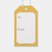 Scooby-Dooは顔を刺激しました ギフトタグ (裏面)