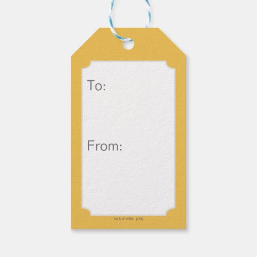 Scooby-Dooは顔を刺激しました ギフトタグ (裏面)