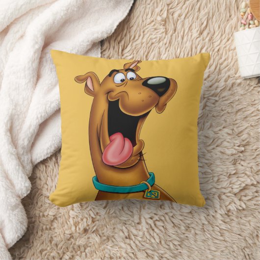 Scooby-Dooは顔を刺激しました クッション (ブランケット)