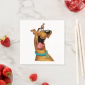 Scooby-Dooは顔を刺激しました スタンダードカクテルナプキン (インサイチュ)