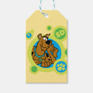 Scooby-DooはSDのバッジを一周します ギフトタグ