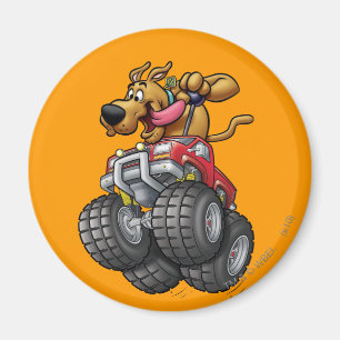 Scooby Dooモンスターのトラック マグネット