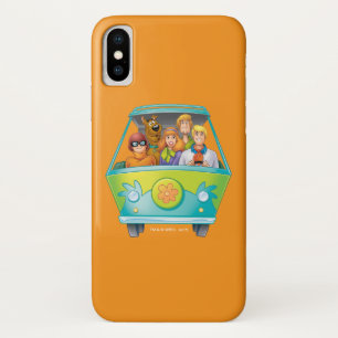 Scooby-Doo及び集団のミステリー機械エアブラシ iPhone X ケース