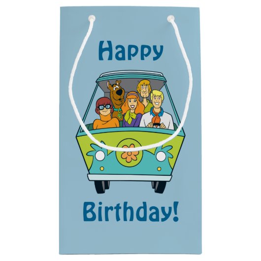 Scooby-Doo及び集団のミステリー機械 スモールペーパーバッグ (裏面)