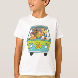 Scooby-Doo及び集団のミステリー機械 Tシャツ
