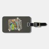 Scooby-Doo |の"それにLit"がミステリー機械グラフィックあります ラゲッジタグ (正面横)