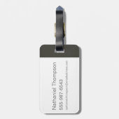 Scooby-Doo |の"それにLit"がミステリー機械グラフィックあります ラゲッジタグ (裏面縦)