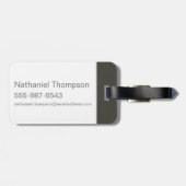 Scooby-Doo |の"それにLit"がミステリー機械グラフィックあります ラゲッジタグ (裏面横)