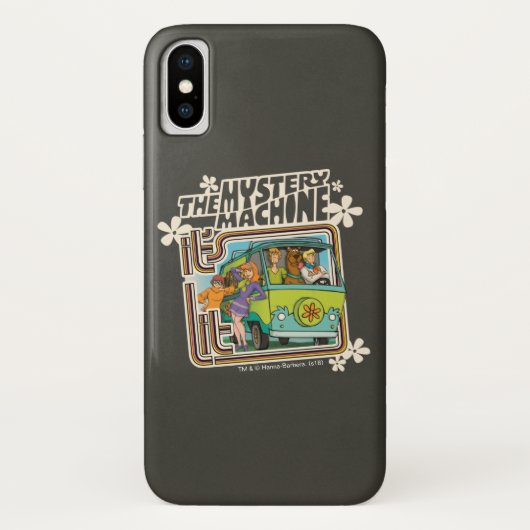 Scooby-Doo |の"それにLit"がミステリー機械グラフィックあります Case-Mate iPhoneケース (裏面)