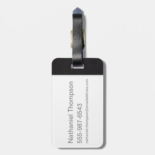 Scooby-Doo | "干渉のショウガ" Daphne ラゲッジタグ (裏面縦)