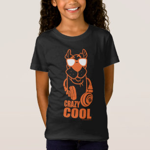 Scooby-Doo "熱狂するでクールな"ヘッドホーンのグラフィック Tシャツ