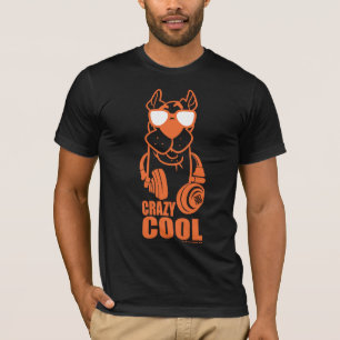 Scooby-Doo "熱狂するでクールな"ヘッドホーンのグラフィック Tシャツ
