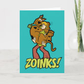 Scooby-Doo and Shaggy Zoinks! カード (正面)