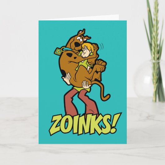 Scooby-Doo and Shaggy Zoinks! カード (正面)