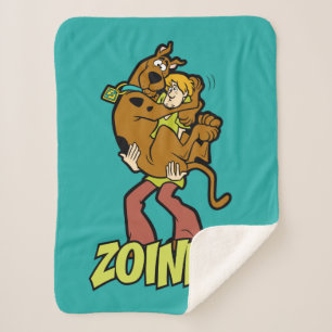 Scooby-Doo and Shaggy Zoinks! シェルパブランケット