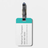 Scooby-Doo and Shaggy Zoinks! ラゲッジタグ (裏面縦)