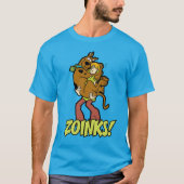 Scooby-Doo and Shaggy Zoinks! Tシャツ (正面)