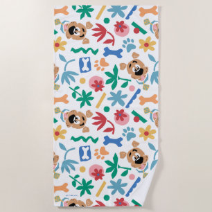 Scooby-Doo   Baby Scooby-Doo So Cute Pattern ビーチタオル