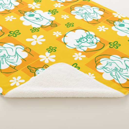 Scooby-Doo | Character Floral Pattern シェルパブランケット (3/4)