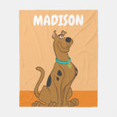 Scooby-Doo Cuter Than Cute フリースブランケット (正面)