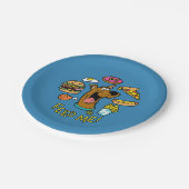 Scooby-Doo Feed Me! ペーパープレート (アングル)