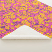 Scooby-Doo | Funky Flower Pattern シェルパブランケット (3/4)