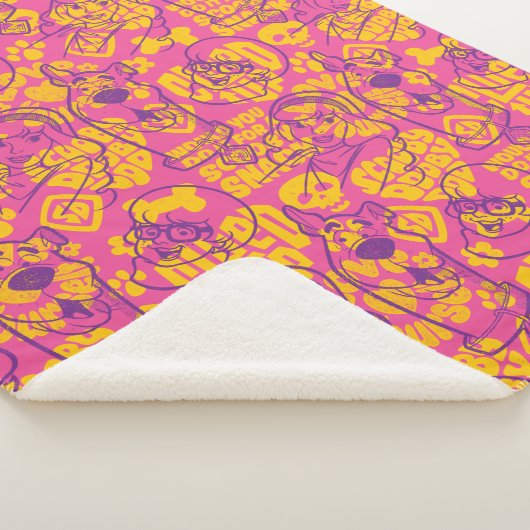 Scooby-Doo | Funky Flower Pattern シェルパブランケット (3/4)