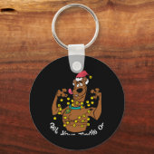 Scooby Doo Get Your Jingle On T Shirt キーホルダー (正面)