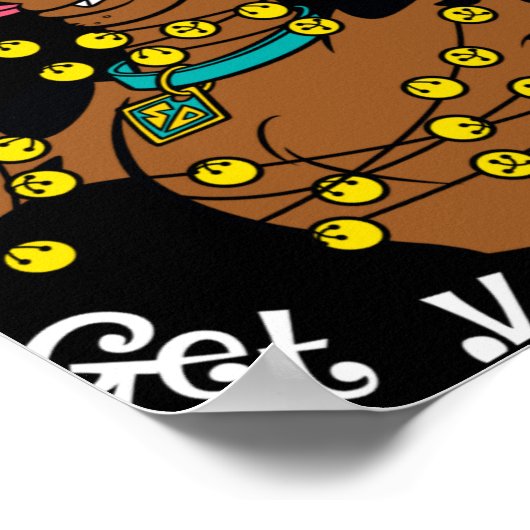 Scooby Doo Get Your Jingle On T Shirt  ポスター (角)