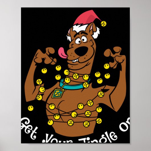 Scooby Doo Get Your Jingle On T Shirt  ポスター (正面)