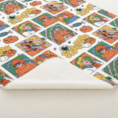 Scooby-Doo Halloween Photos Pattern シェルパブランケット (3/4)