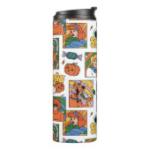 Scooby-Doo Halloween Photos Pattern タンブラー (回転左)