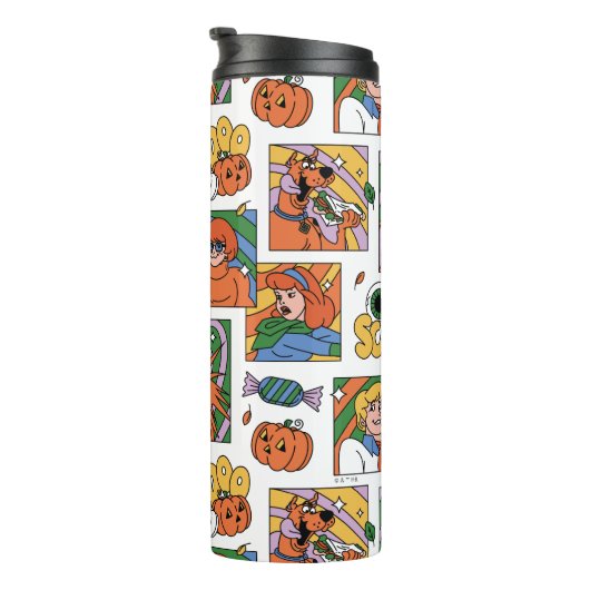 Scooby-Doo Halloween Photos Pattern タンブラー (回転右)