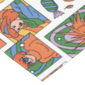 Scooby-Doo Halloween Photos Pattern テーブルクロス (アングル)