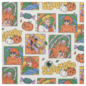 Scooby-Doo Halloween Photos Pattern ファブリック (見本)