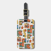 Scooby-Doo Halloween Photos Pattern ラゲッジタグ (正面縦)