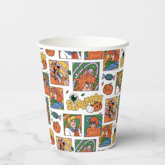 Scooby-Doo Halloween Photos Pattern 紙コップ (裏面)